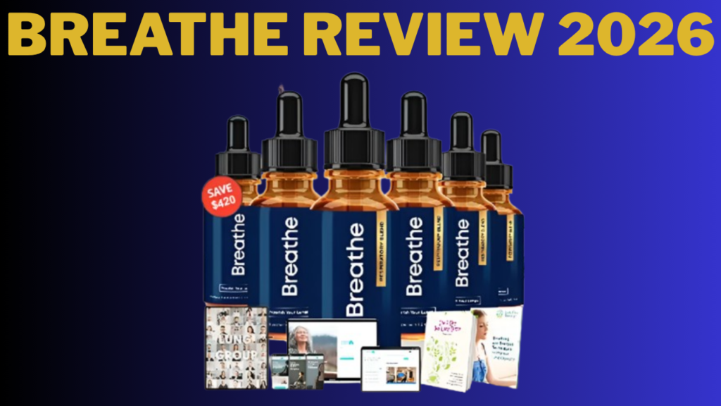 BREATHE Review 2026 supplement bottle