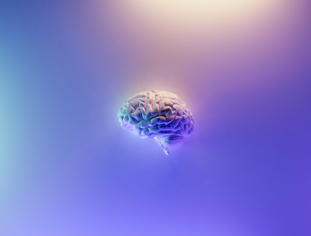 Colorful brain illustration representing memory and focus health